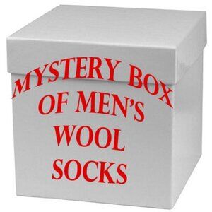 NWT Men Wool Socks 12 Pairs of Assorted Styles and Colors NEW,